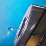 Beim Ausstellungsgerät „Wassertropfen“ kann man den sich lösenden Wassertropfen auf die Millisekunde genau fotografieren. Beim Ausstellungsgerät „Wassertropfen“ kann man den sich lösenden Wassertropfen auf die Millisekunde genau fotografieren.